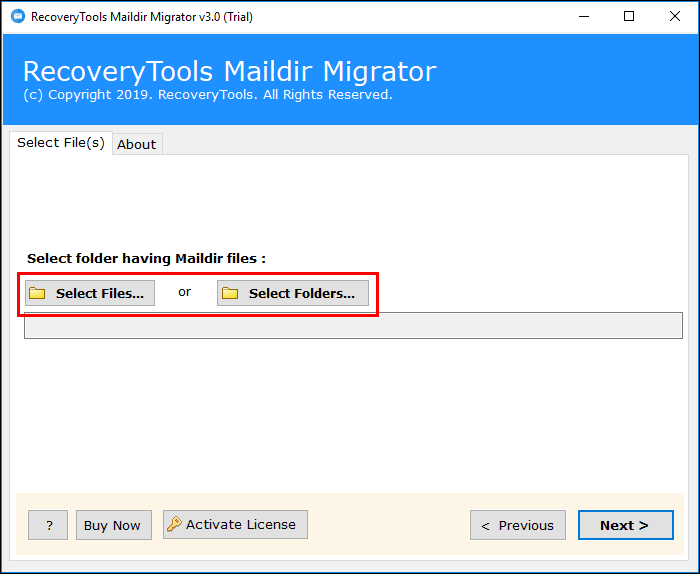 migrate multiple Maildir files