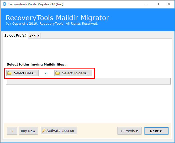 export multiple Dovecot Maildir files