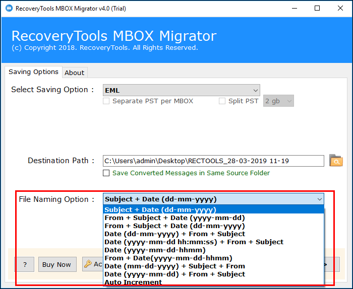 MBOX to Mailbird conversion