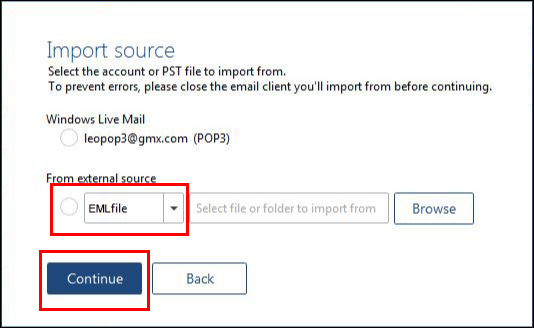 Save Offline emails in Mailbird 