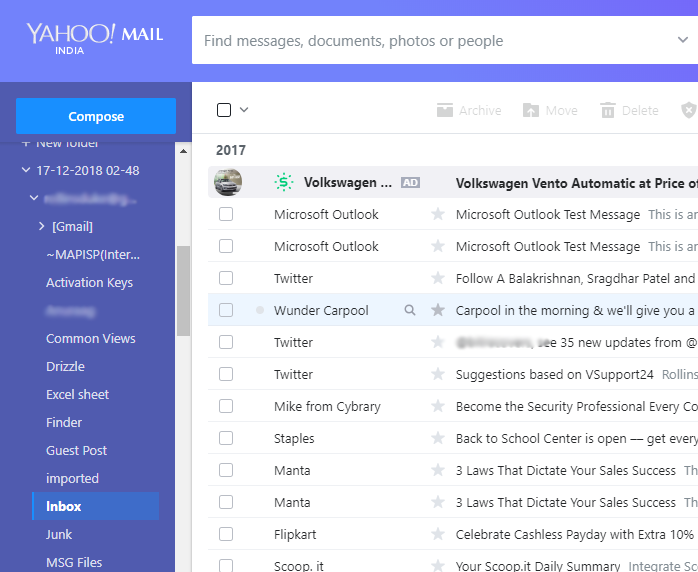 open yahoo mail account