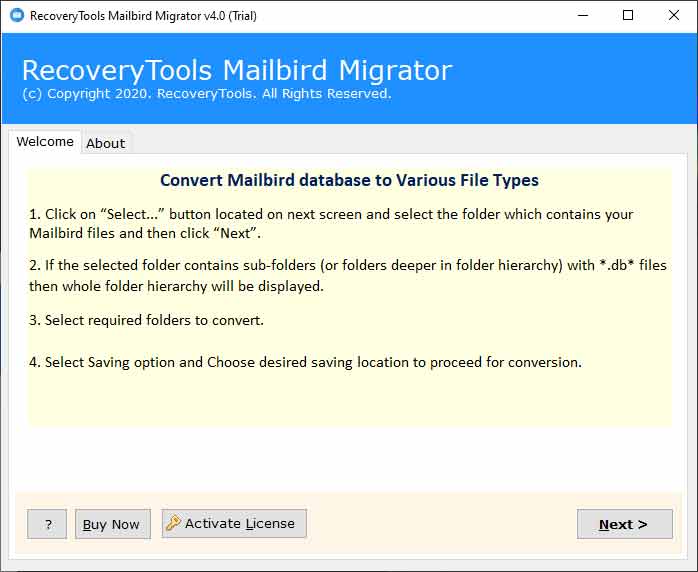 cara backup mailbird